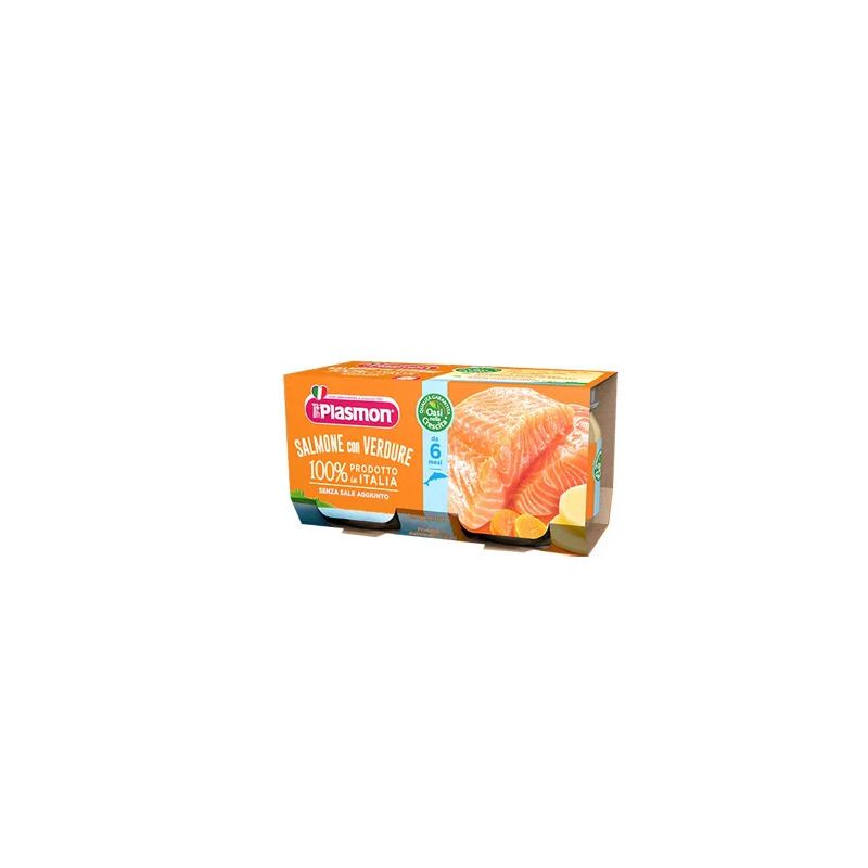 Plasmon omogeneizzato di salmone con verdure 4x80g-1