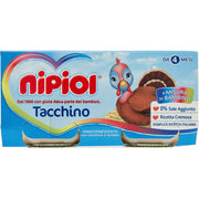 Nipiol Omogeneizzato Tacchino 2x80g 4Mesi+-1