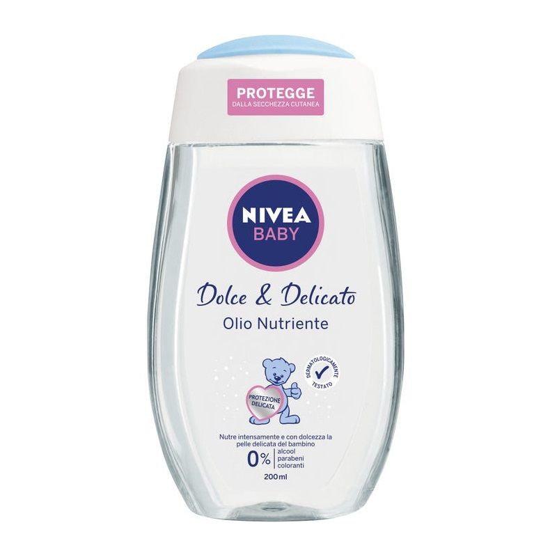 Nivea Baby Olio Nutriente 200ml-1