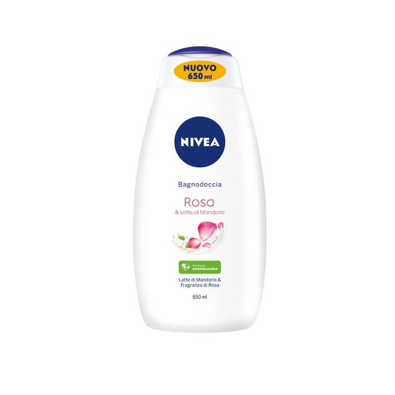Nivea Bagnodoccia Rosa & Latte di Mandorla 650ml-1