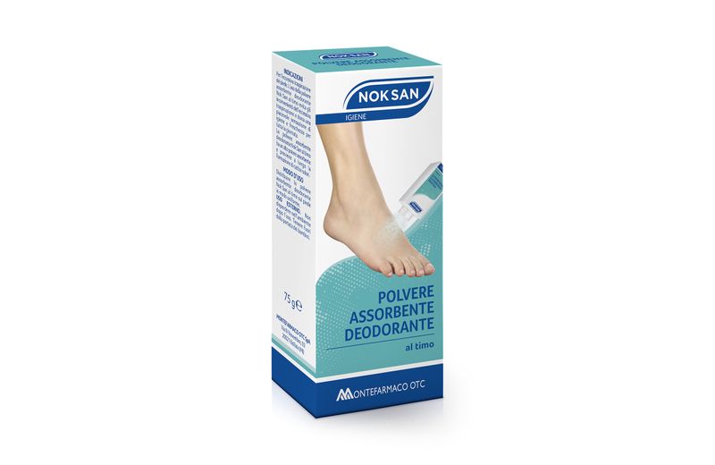 NokSan Polvere assorbente deodorante al timo 75g-1
