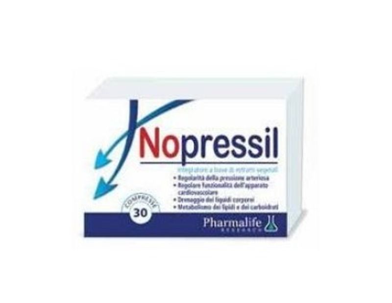 Nopressil utile per il drenaggio dei liquidi corporei 30 compresse-1