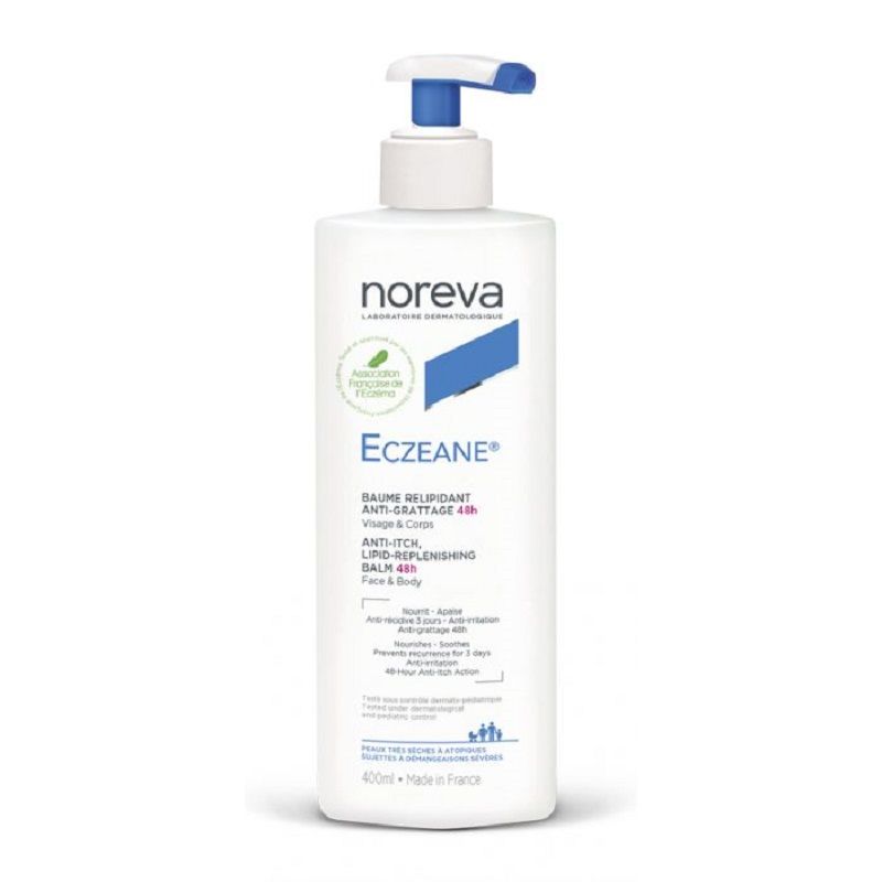 Noreva Eczeane Balsamo Relipidante Anti-Prurito 48h nutre e lenisce 400ml-1
