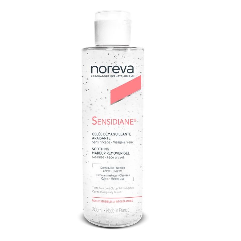 Noreva Sensidiane Gel Struccante Lenitivo viso e occhi 200ml-1