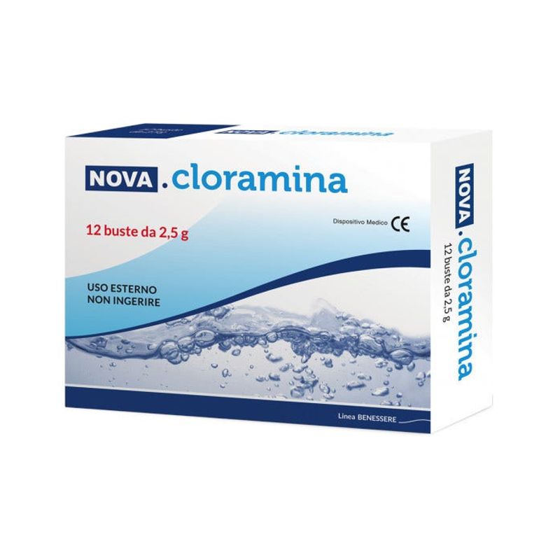 Nova Cloramina 12 Bustine 2,5g-1