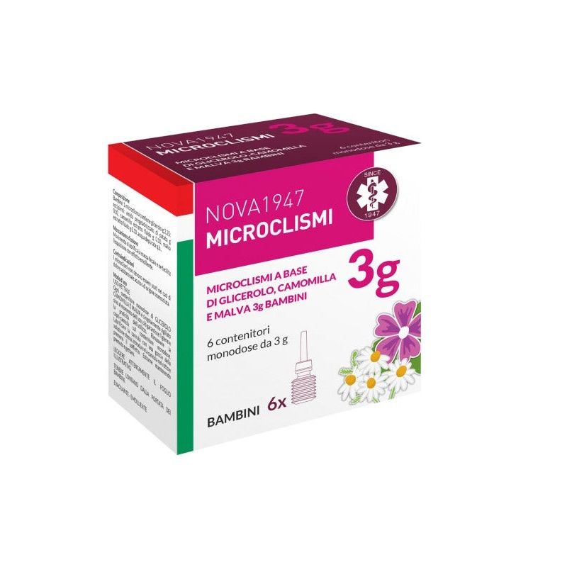 Nova 1947 Microclismi Bambini 6 Pezzi-1