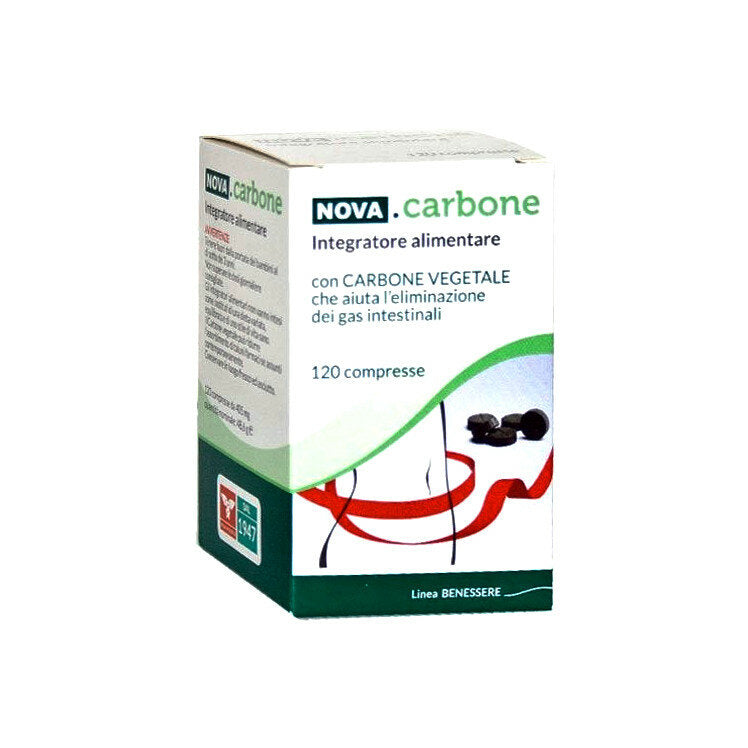 Nova Carbone vegetale 120 compresse-2