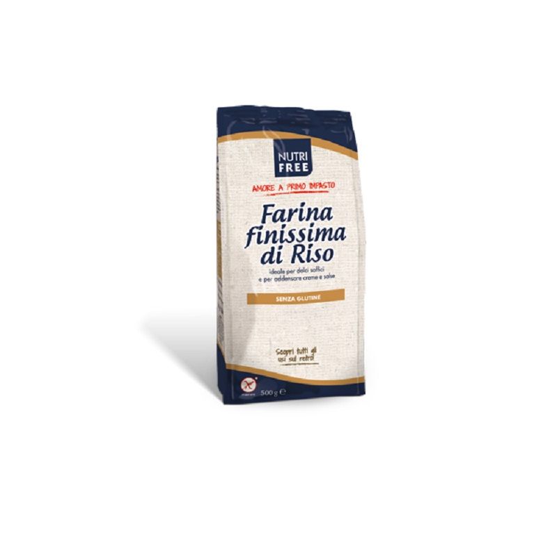 NT Food Nutrifree Farina di Riso Finissima senza glutine 500g-1