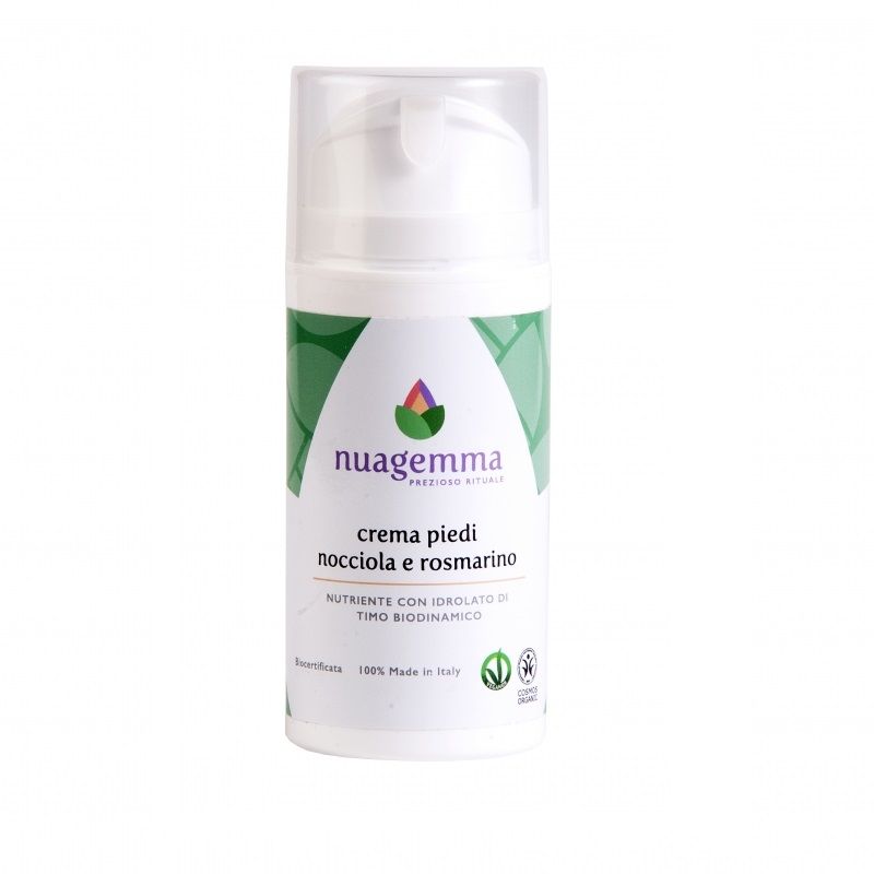 Nuagemma Crema piedi nocciola e rosmarino 100ml-1