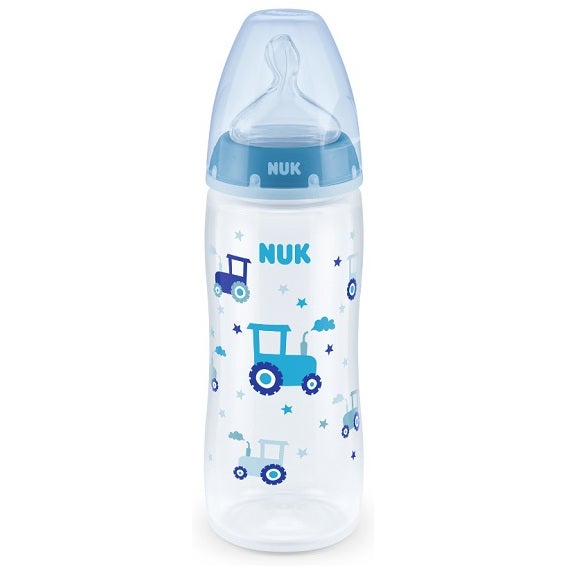 Nuk First Choice Biberon Con Temperature Control Tettarella Silicone 6-18 Mesi 1 Pezzo-1