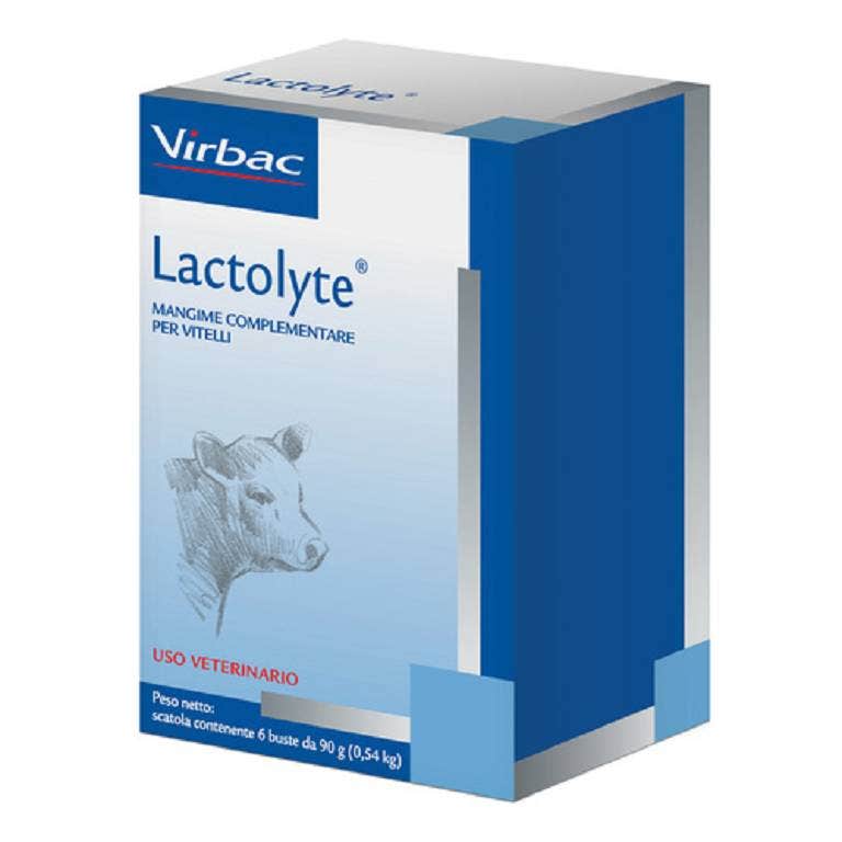 Lactolyte Complemento Alimentare Per Vitelli 6 Bustine Da 90g-1