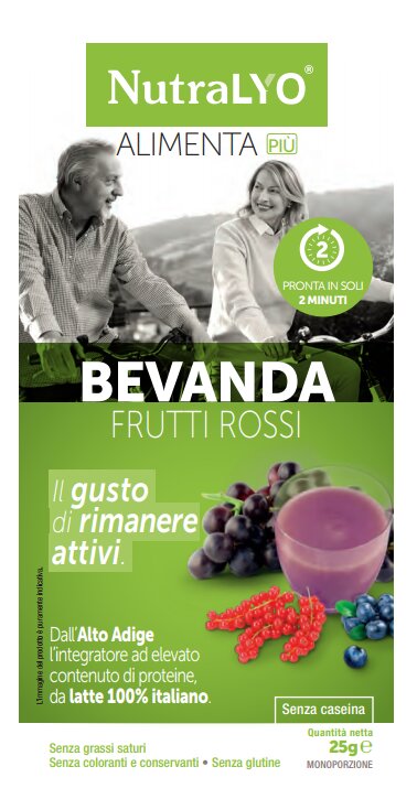 NutraLYO Alimenta più Bevanda Frutti rossi 30 g-1