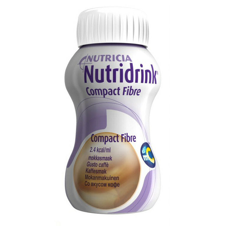 Nutridrink Compact Fibre gusto Caffè 4x125ml-2