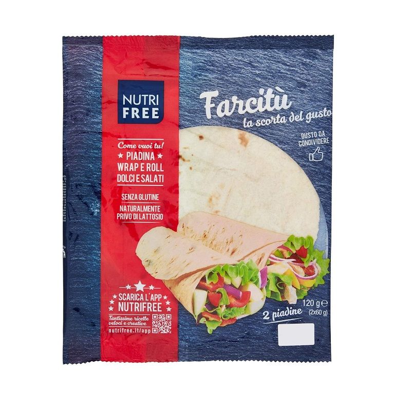 Nutrifree Farcitù piadina senza glutine 120g-1