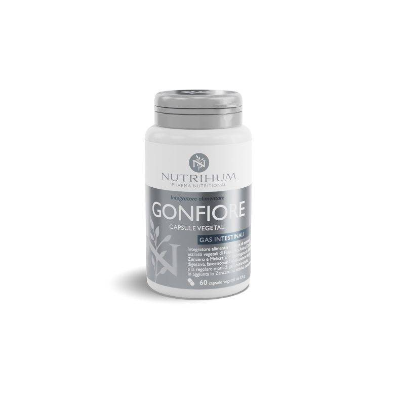 Nutrihum Gonfiore per l'eliminazione dei gas intestinali 60 capsule-1