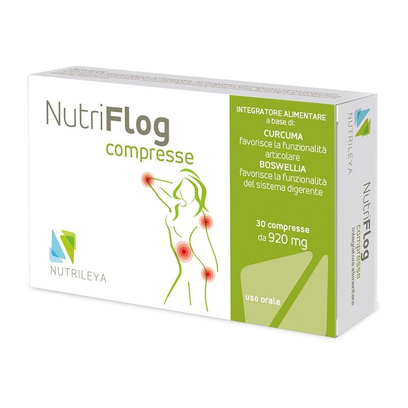Nutrileya Nutriflog favorisce la funzionalità articolare e digerente 30 compresse-1