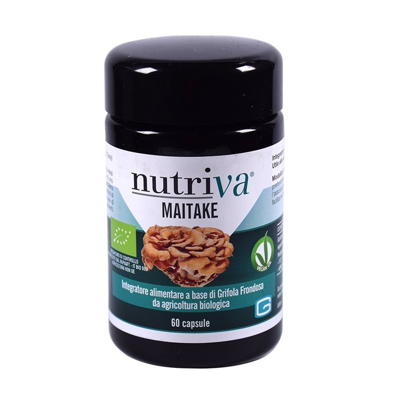 Nutriva Maitake per le difese naturali 60 capsule-1