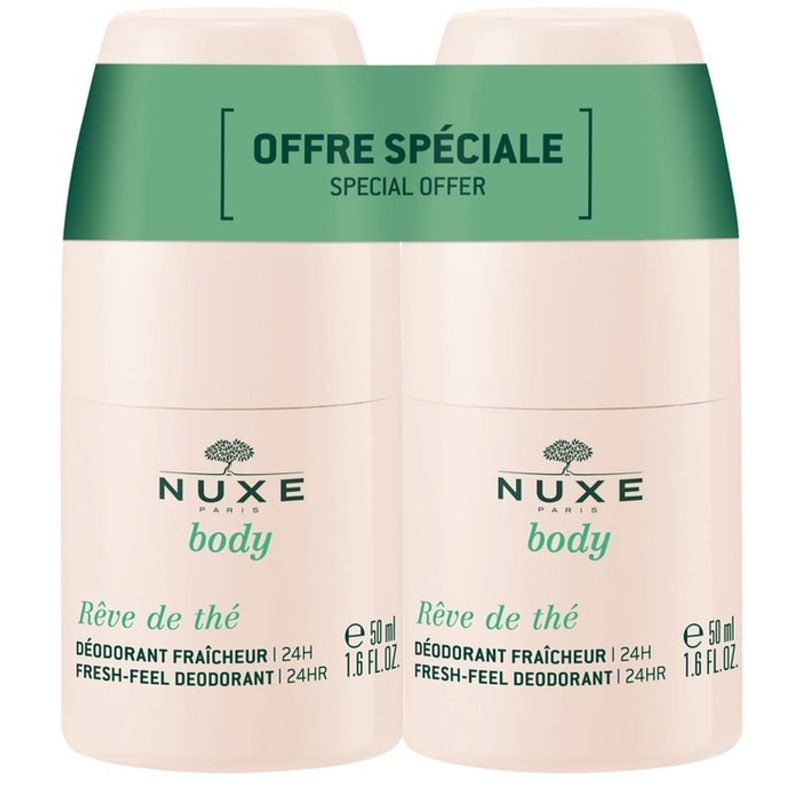 Nuxe Rêve De Thé Deodorante Protezione 24H 2x50ml-1