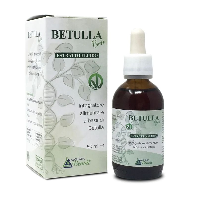 Benoit Betulla Ben estratto fluido per il drenaggio dei liquidi corporei 50ml-1