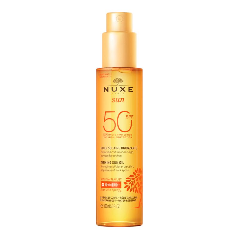 Nuxe Sun Olio Solare Alta Protezione Viso/Corpo 150ml SPF50-1