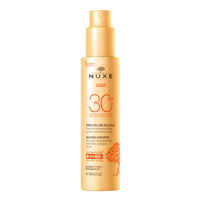 Nuxe Sun Spray Solare Delizioso Alta Protezione Viso/Corpo 50ml SPF30-1