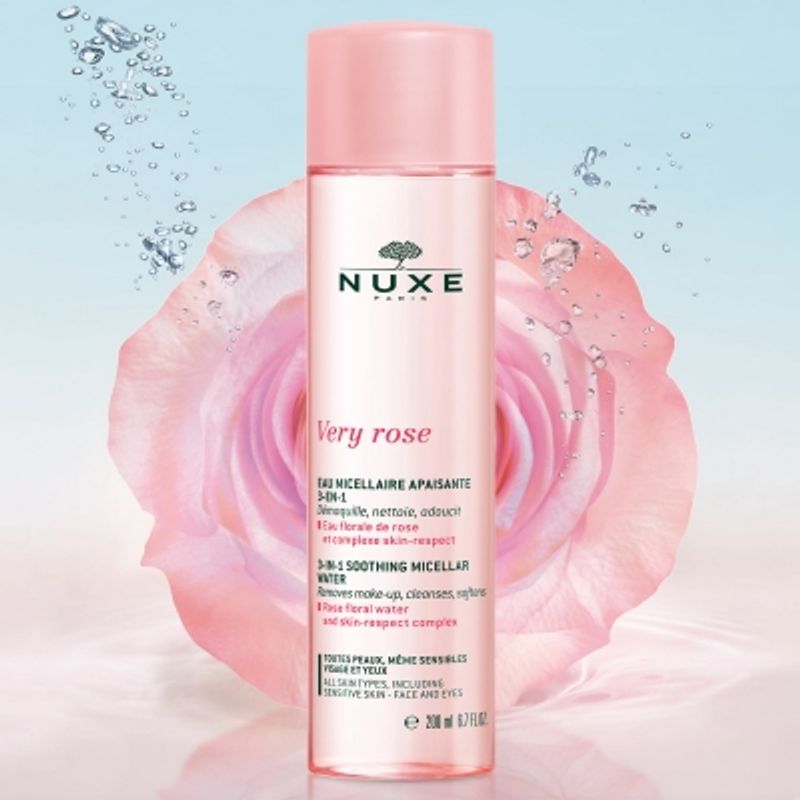 Nuxe Very Rose Acqua Micellare Lenitiva 3 in 1 acqua di rosa 200ml-2
