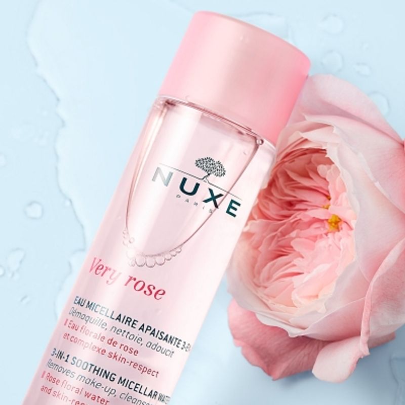 Nuxe Very Rose Acqua Micellare Lenitiva 3 in 1 acqua di rosa 200ml-3