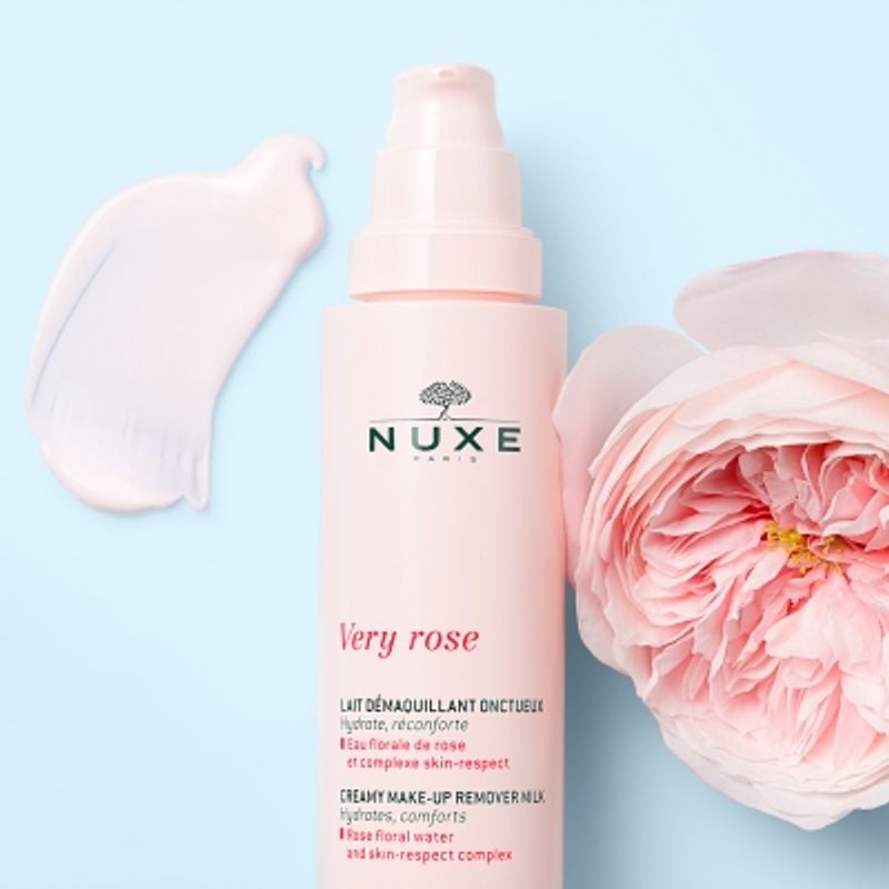 Nuxe Very Rose Latte Struccante Vellutato acqua di rosa 200ml-3