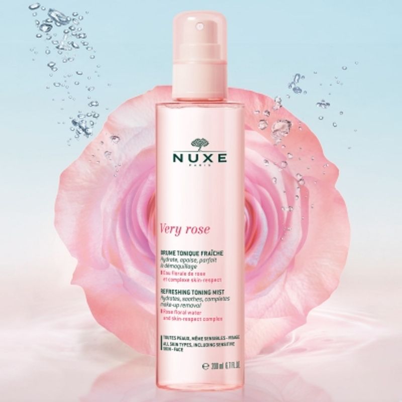 Nuxe Very Rose Spray Tonico Fresco acqua di rosa 200ml-2