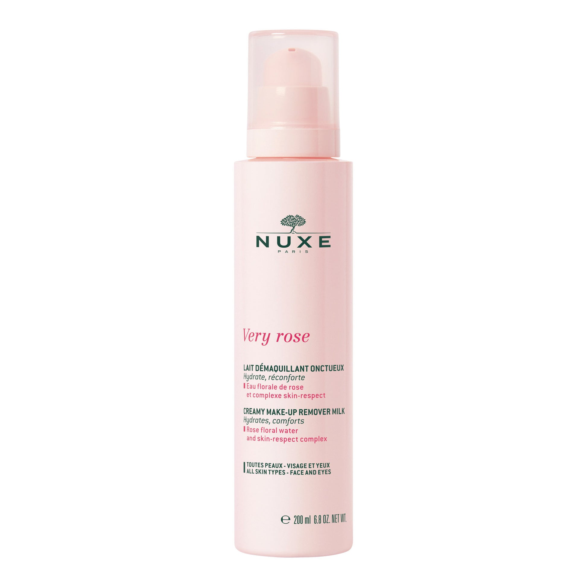 Nuxe Very Rose Latte Struccante Vellutato acqua di rosa 200ml-5