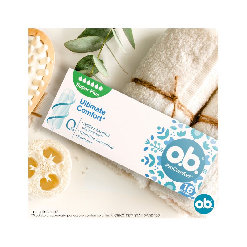 O.B. Super Plus Pro Comfort per flusso molto intenso 16 pezzi-8