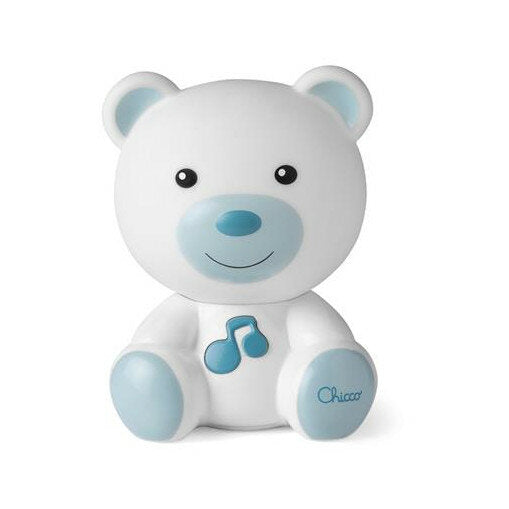 Chicco First Dreams Orsetto Dreamlight Luce notturna musicale azzurra 0+ mesi-3