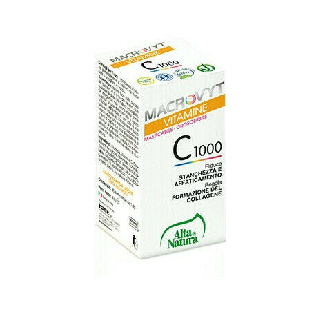 Alta Natura Macrovyt Vitamine C 1000 riduce stanchezza e affaticamento 30 compresse-2