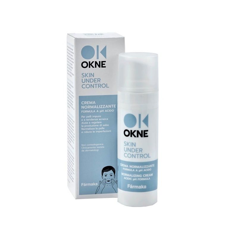 Okne Crema Normalizzante Viso Pelle Tendenza Acneica 30g-1