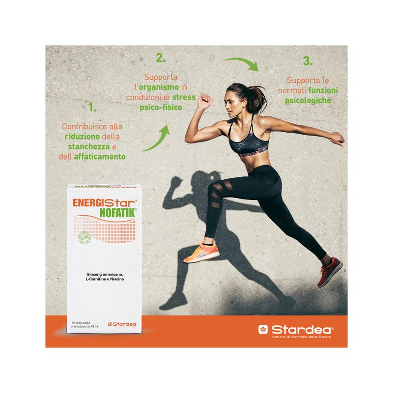 Energistar Nofatik integratore alimentare 14 Stickpack-4