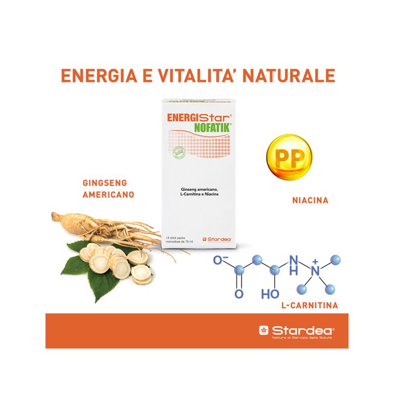 Energistar Nofatik integratore alimentare 14 Stickpack-6