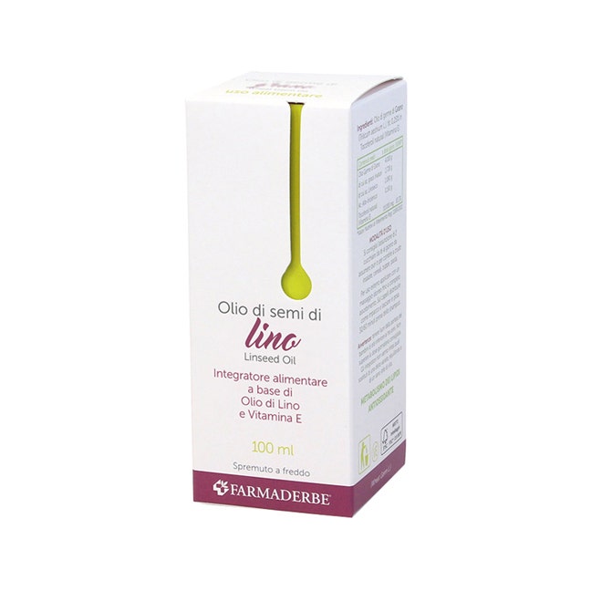 Olio Alimentare Semi Di Lino 100ml-1