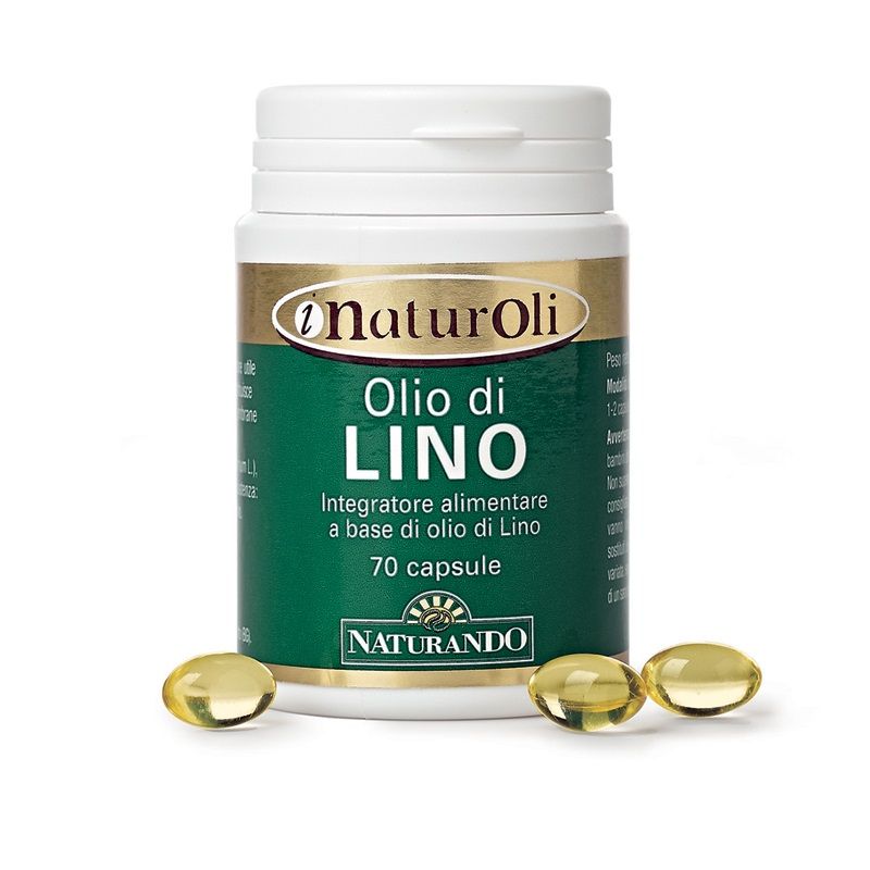 Naturando I Naturoli Olio di Lino 70 capsule-1