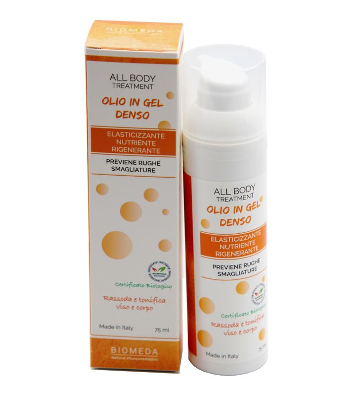 Biomeda Olio Gel Denso Rassodante viso e corpo 75ml-1