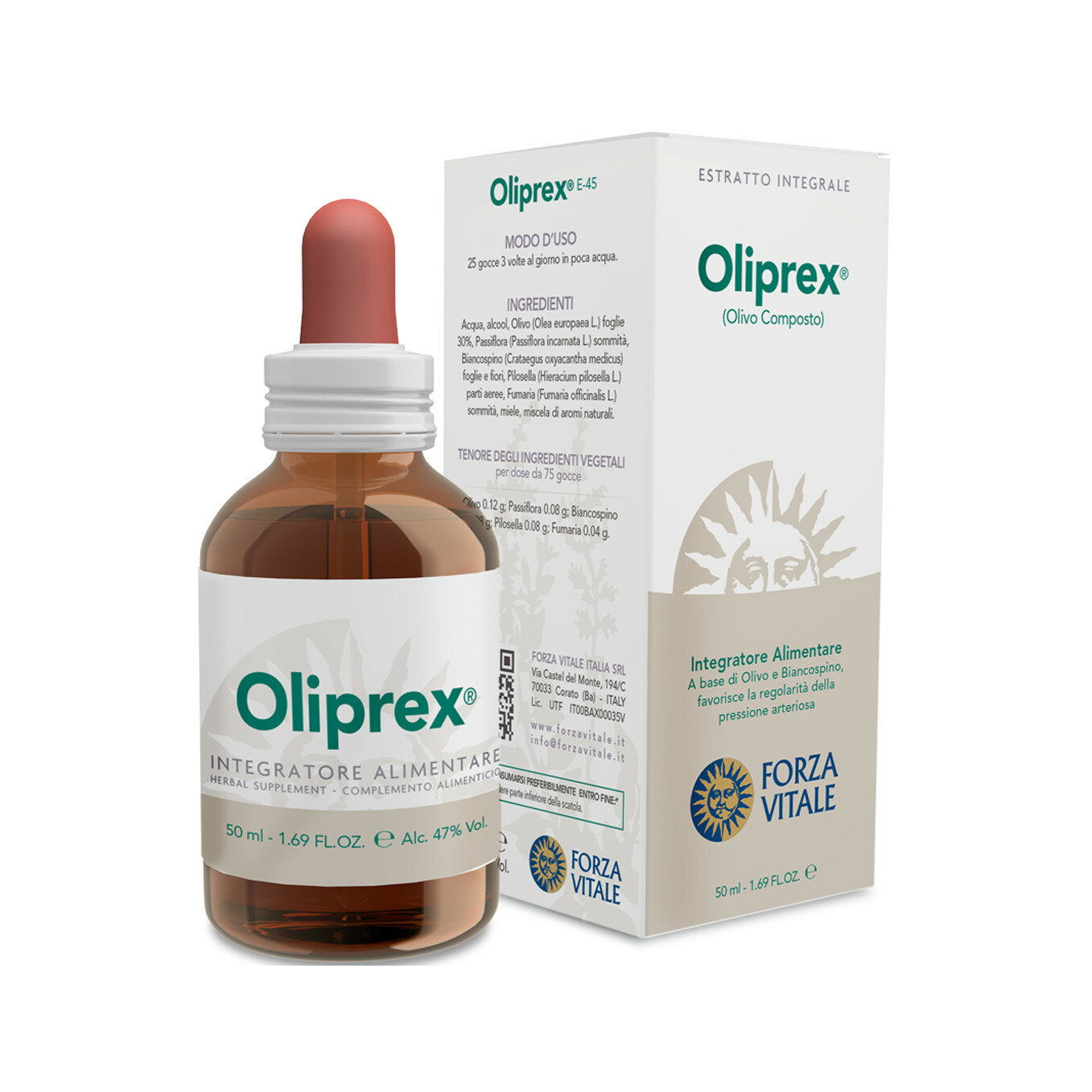 Forza Vitale Oliprex Ecosol sistema cardiocircolatorio 50ml-2