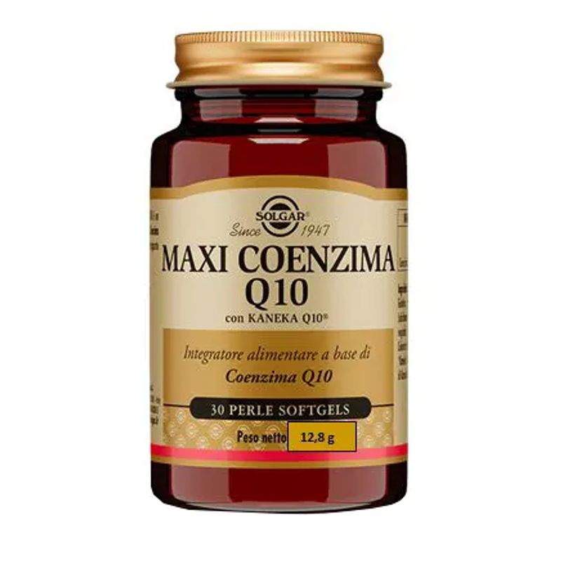 Solgar Maxi Coenzima Q10 30 Perle Softgel-1