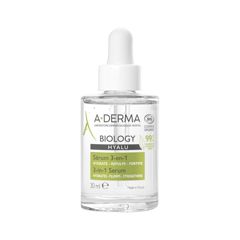 A-Derma Biology Hyalu siero 3-in-1 idratante 30ml-1