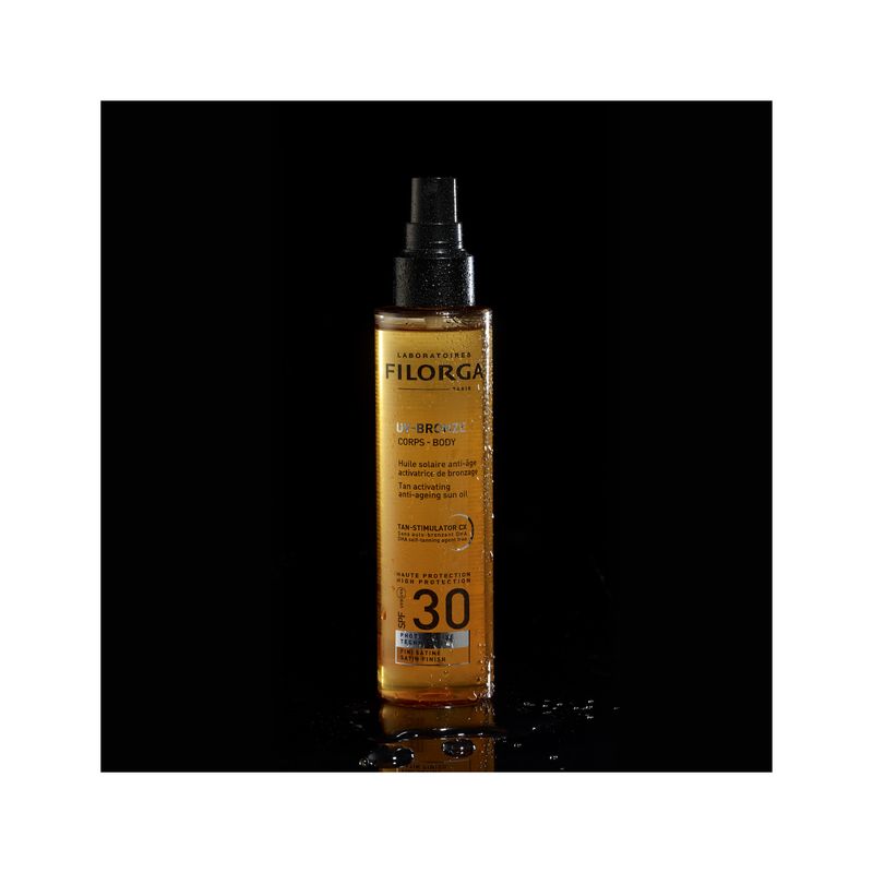 Filorga Uv-Bronze Body 30 Olio Solare Anti-Età Acceleratore Di Abbronzatura Spf 30 150ml-2
