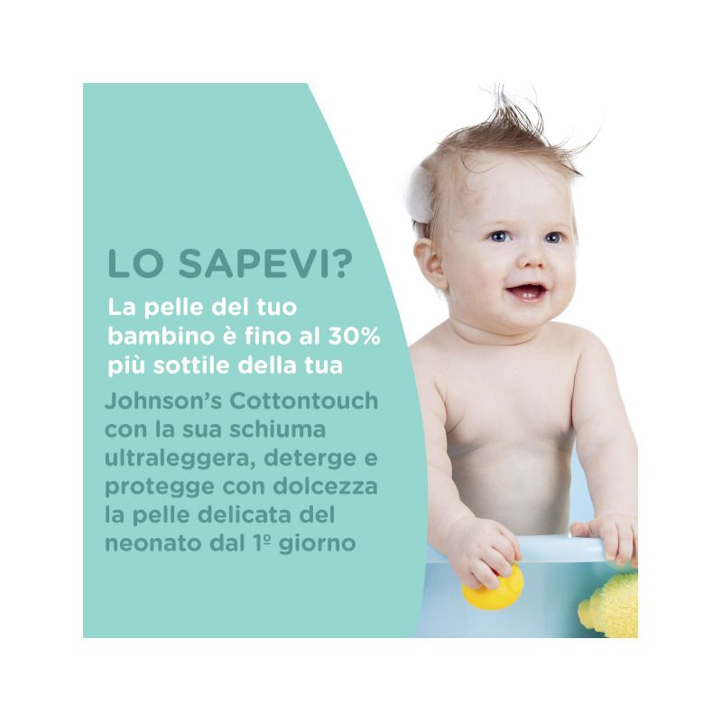 Johnson's Baby Cotton Touch bagnodoccia 2 in 1 da 300ml-3