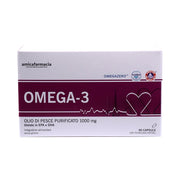 Amicafarmacia Omega 3 integratore alimentare utile per la funzionalità cardiaca 90 capsule-1