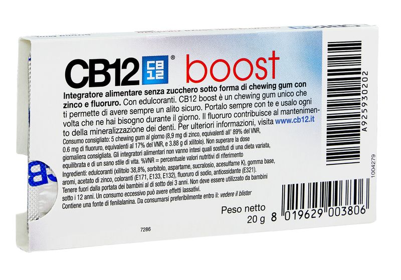 Omega chefaro CB12 boost 10 chewing gum-2