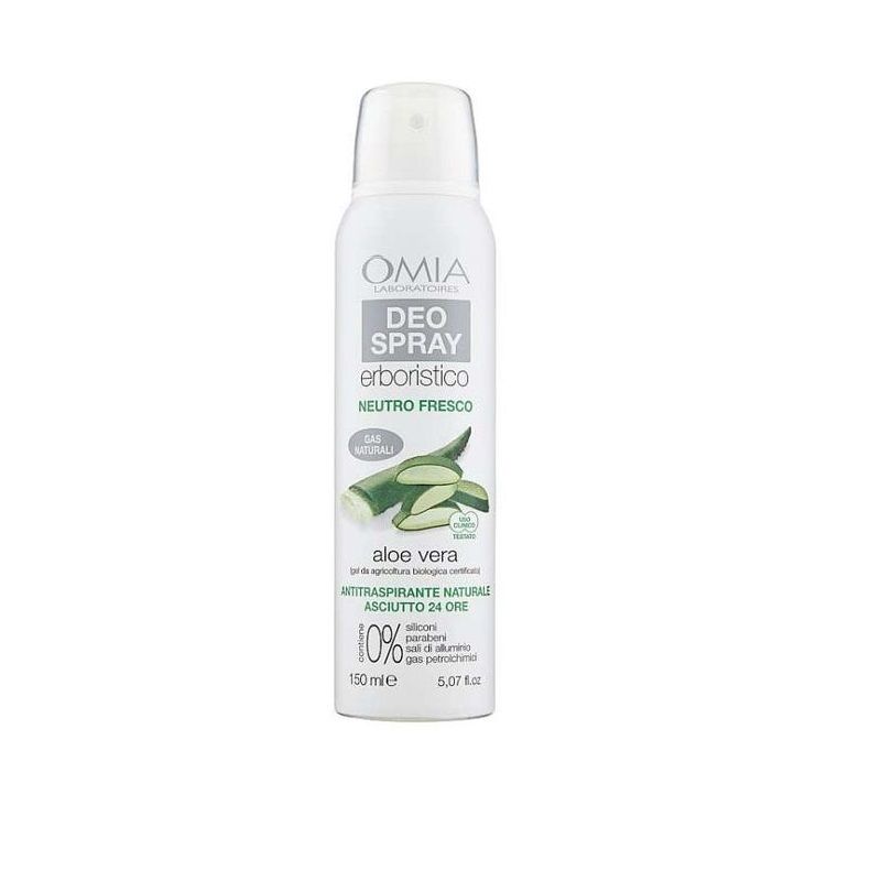 Omia Deodorante Spray Erboristico Aloe Vera 150ml-1