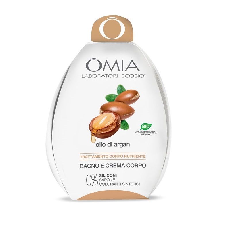 Omia Ovetto Ecobio Argan Bagno Seta 400ml+Crema Corpo 200ml-1