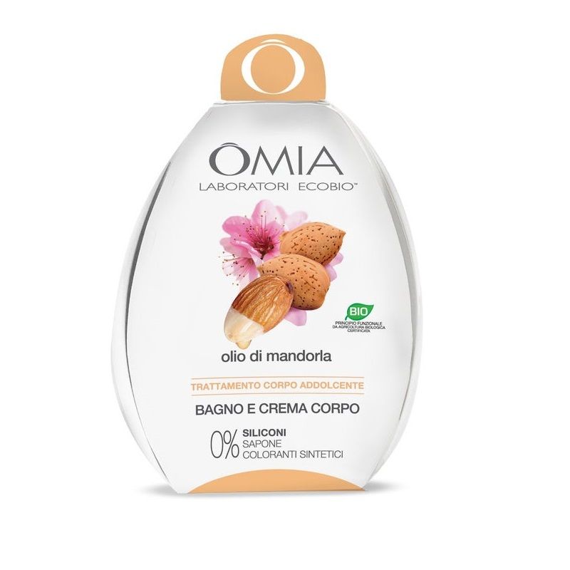 Omia Ovetto Ecobio Mandorla Bagno Seta 400ml+Crema Corpo 200ml-1