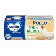 Mellin Omogeneizzato Pollo 4mesi+ 2x120g-2